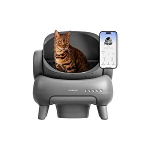 Neakasa Üstü Açık Akıllı Full Otomatik Kedi Tuvaleti, App Kontrol, Uv Temizleme