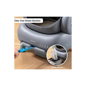 Neakasa Üstü Açık Akıllı Full Otomatik Kedi Tuvaleti, App Kontrol, Uv Temizleme