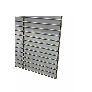 Paslanmaz Çelik Krom Mangal Üstü Taşınır Tel Izgara-mangal Teli 25x36