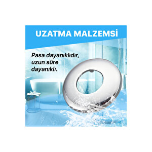 4 Adet Musluk Aynası 304 Paslanmaz Çelik – Dayanıklı, Şık Ve Uzun Ömürlü Bağlantı Parçası