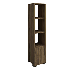 Kuzey Raflı, Kapaklı Minimal Kitaplık, Antik Ceviz