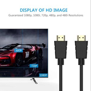 Hdmi Tv Lcd Monitör Erkek Bağlantı Kablosu