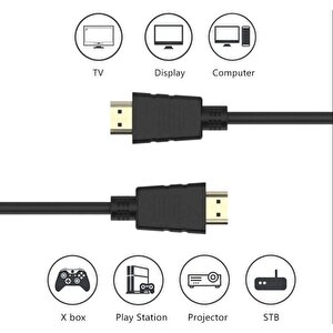 Hdmi Tv Lcd Monitör Erkek Bağlantı Kablosu