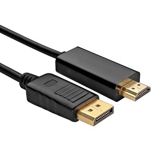 5107 Displayport To Hdmi 3 Metre Çevirici Dönüştürücü Adaptor Kablosu