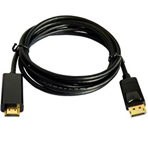 5107 Displayport To Hdmi 3 Metre Çevirici Dönüştürücü Adaptor Kablosu