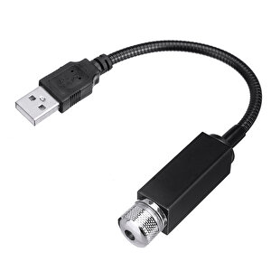 Usb Araç İçi̇ Dekorati̇f Kirmizi Led Işik