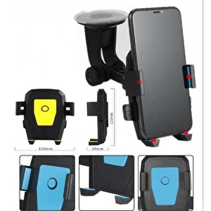 Araç İçi Cam Ve Torpido Vantuzlu Telefon Tutucu Cm-234