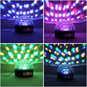 Pr-2839 Usb/mp3/blueooth/uk Si̇hi̇rli̇ Led Di̇sko Topu