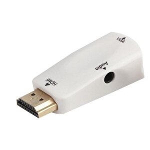 4867 Hdmi To Vga Monitör Çevirici Dönüştürücü Adaptör