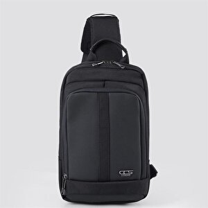 Ççs 51488 Tek Omuz Askılı Sırt Ve Göğüs Çantası Siyah