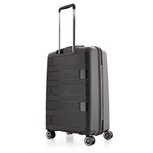 Ççs 5236 Polipropilen 3 Lü Valiz Seti Siyah