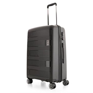 Ççs 5236 Polipropilen 3 Lü Valiz Seti Siyah