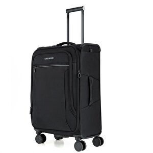 Verage Gm21002w Kumaş Valiz Büyük Boy Siyah