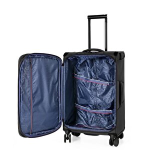 Verage Gm21002w Kumaş Valiz Büyük Boy Siyah