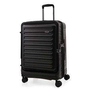 Ççs 5238 Lüx Büyük Boy Valiz Siyah