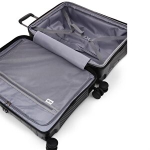 Ççs 5238 Lüx Büyük Boy Valiz Siyah