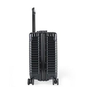 Ccs 71447 Çekçekli Alüminyum Kasa Valiz Evrak Çantası Siyah