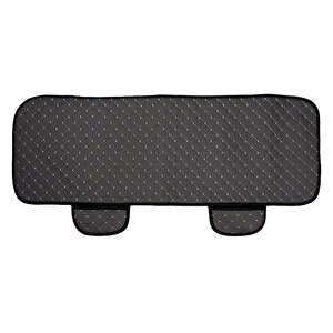 Blackline Serisi Terletmez Dokuma Kumaş Oto Koltuk Koruyucu Kılıfı Ön Ve Arka Koltuk Takım