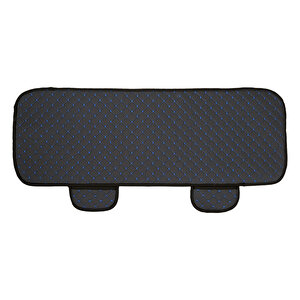 Blueline Serisi Terletmez Dokuma Kumaş Oto Koltuk Koruyucu Kılıfı Ön Ve Arka Koltuk Takım