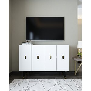 8168km-32ct Konsol,kahve Köşesi̇,ayakkabilik,ofi̇s Evrak Dolabi,mutfak Ki̇ler Dolabi,tv Üni̇tesi̇-BA