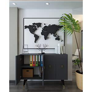 8167km-32ct Konsol,kahve Köşesi̇,ayakkabilik,ofi̇s Evrak Dolabi,mutfak Ki̇ler Dolabi,tv Üni̇tesi̇-AA