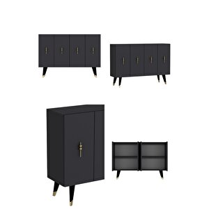 8167km-32ct Konsol,kahve Köşesi̇,ayakkabilik,ofi̇s Evrak Dolabi,mutfak Ki̇ler Dolabi,tv Üni̇tesi̇-AA