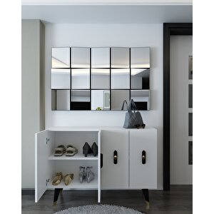 8170km-32ct Konsol,kahve Köşesi̇,ayakkabilik,ofi̇s Evrak Dolabi,mutfak Ki̇ler Dolabi,tv Üni̇tesi̇-BSA