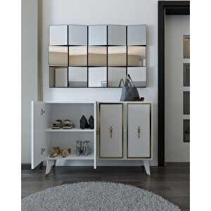 8172km-32ct Konsol,kahve Köşesi̇,ayakkabilik,ofi̇s Evrak Dolabi,mutfak Ki̇ler Dolabi,tv Üni̇tesi̇-BA