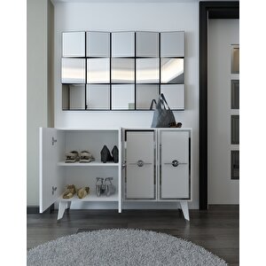 8174km-32ct Konsol,kahve Köşesi̇,ayakkabilik,ofi̇s Evrak Dolabi,mutfak Ki̇ler Dolabi,tv Üni̇tesi̇-BG