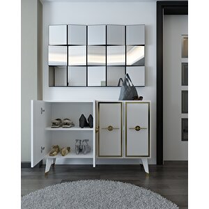 8174km-32ct Konsol,kahve Köşesi̇,ayakkabilik,ofi̇s Evrak Dolabi,mutfak Ki̇ler Dolabi,tv Üni̇tesi̇-BA