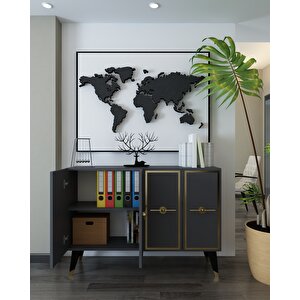 8174km-32ct Konsol,kahve Köşesi̇,ayakkabilik,ofi̇s Evrak Dolabi,mutfak Ki̇ler Dolabi,tv Üni̇tesi̇-AA