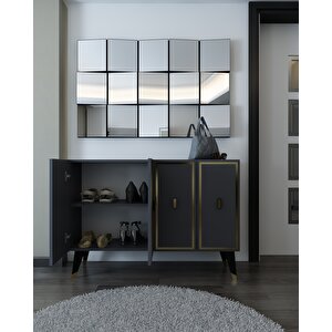 8173km-32ct Konsol,kahve Köşesi̇,ayakkabilik,ofi̇s Evrak Dolabi,mutfak Ki̇ler Dolabi,tv Üni̇tesi̇ AA