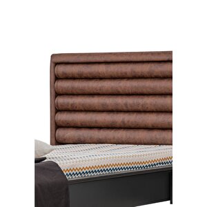 Karyola, Black Başlıklı Karyola 100x200