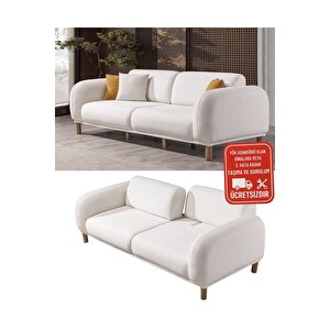 Newrun Home Tetra 3' Lü Koltuk - Sırt Atlamalı