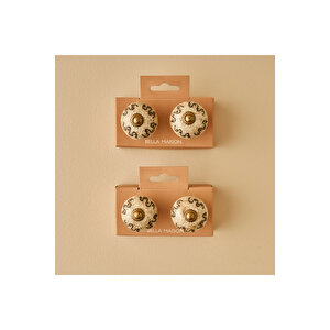 İzzy Kulp 4'lü Krem (6,5x4x4 Cm)