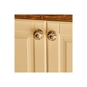 İzzy Kulp 4'lü Krem (6,5x4x4 Cm)