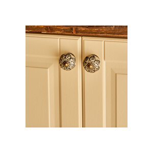 Leila Kulp 4'lü Krem (6,5x4x4 Cm)