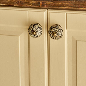 Leila Kulp 4'lü Krem (6,5x4x4 Cm)