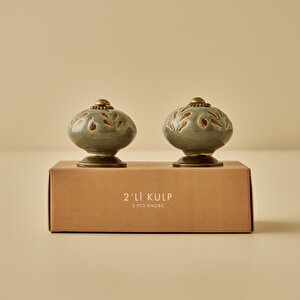 Mae Kulp 4'lü Gri (6,5x4x4 Cm)