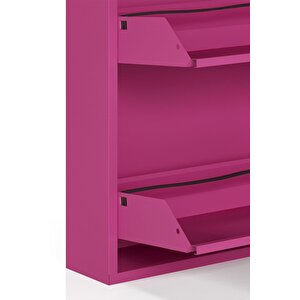 Ceha 4'lü Metal Ayakkabılık - Pembe