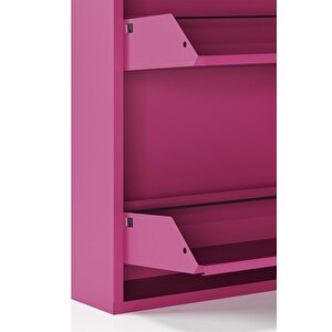 Ceha 3'lü Metal Ayakkabılık - Pembe