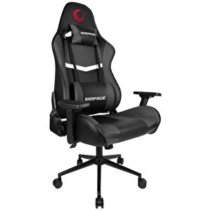 Rampage Kl-r56 3d Kol,tam Dökme Süngerli Siyah/gri Oyuncu Koltuğu