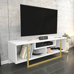 Decoroti̇ka Asal Tv Üni̇tesi̇ 120 Cm Beyaz Gold