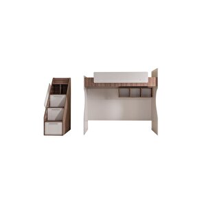Ranza, Milano Çift Kişilik Çalışma Masalı Modern Ranza + 2 Adet Comfort Yatak