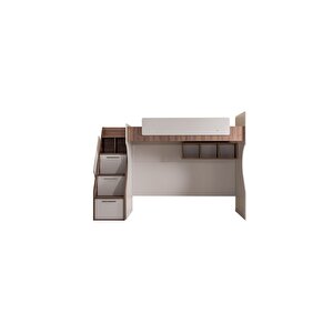 Ranza, Milano Dolaplı Çalışma Masalı Modern Ranza+ 1 Adet Comfort Yatak