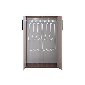 Ranza, Milano Dolaplı Çalışma Masalı Modern Ranza+ 1 Adet Comfort Yatak