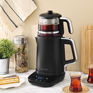 Vision Prime Çay Makinesi Mat Siyah