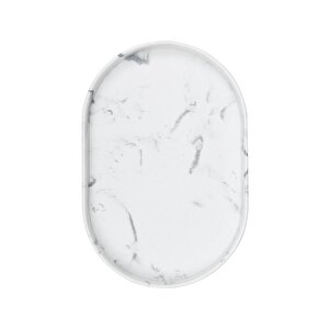 Marble Banyo Tepsisi Beyaz 30x20x3 Cm