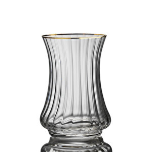 1453 Burçlar Optik 12 Parça 6 Kişilik Çay Seti 110 Ml