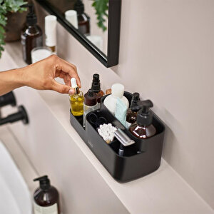 Joseph Joseph Easystore Banyo Düzenleyici Mat Siyah